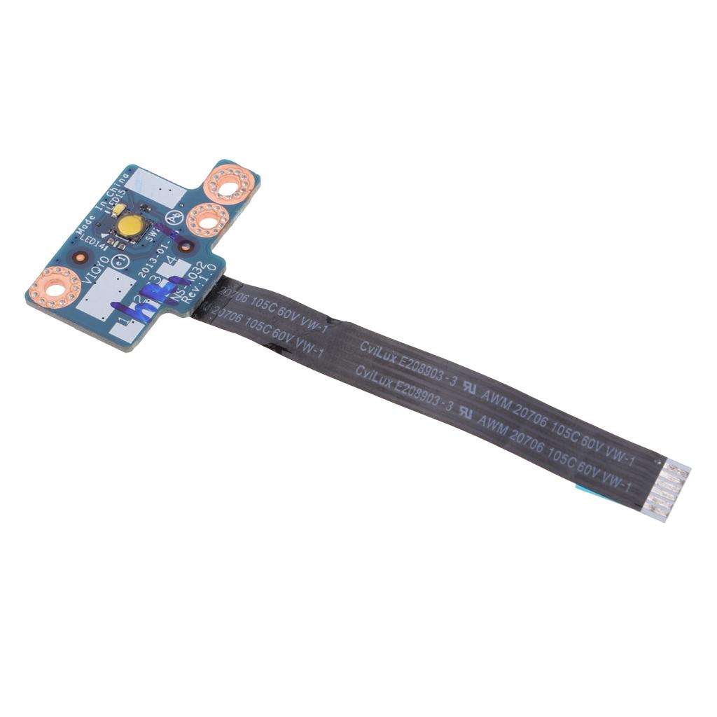 Power Button Board Switch + Cable For Lenovo IdeaPad 15.6"