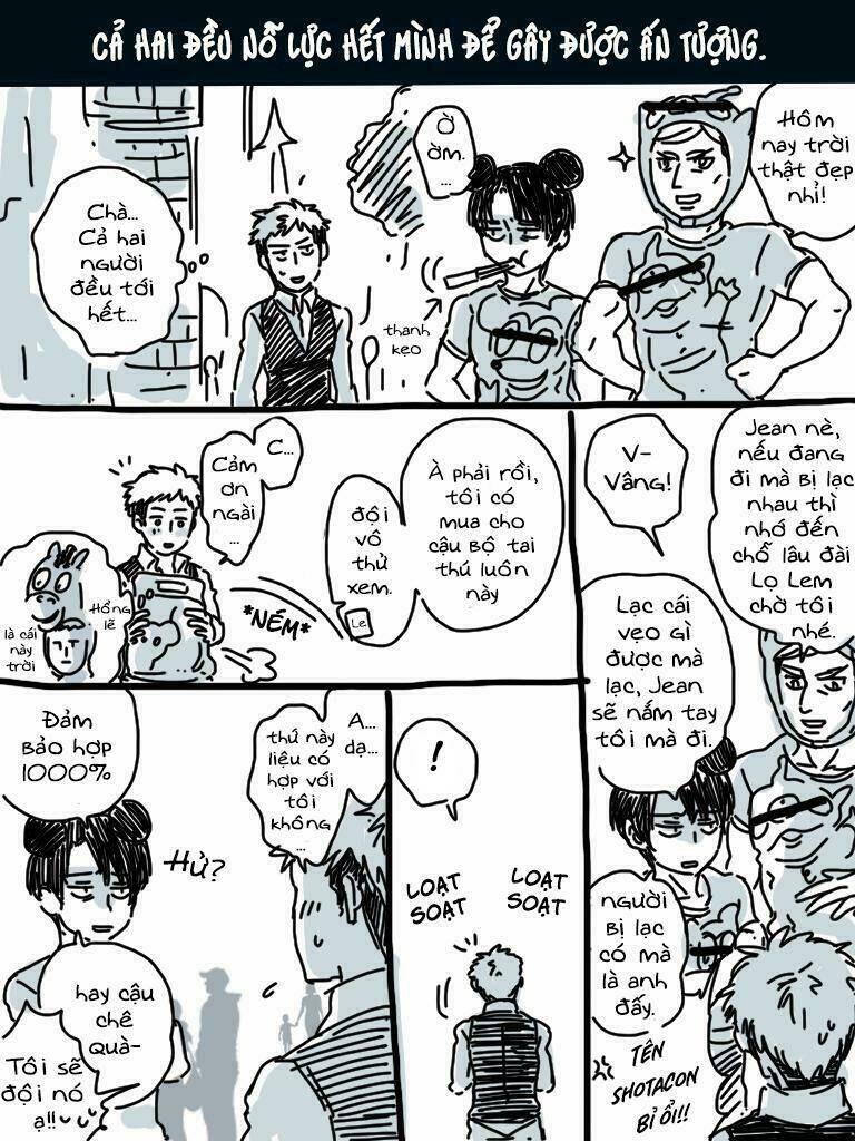 tấn công người khổng lồ - doujinshi jean kirstein chapter 16 4