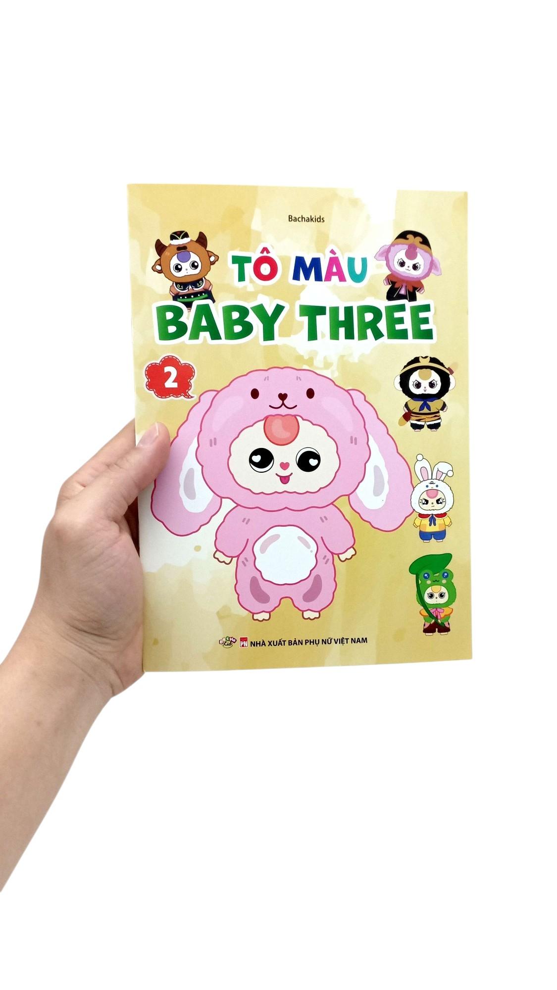 Sách - Tô Màu Baby Three 2