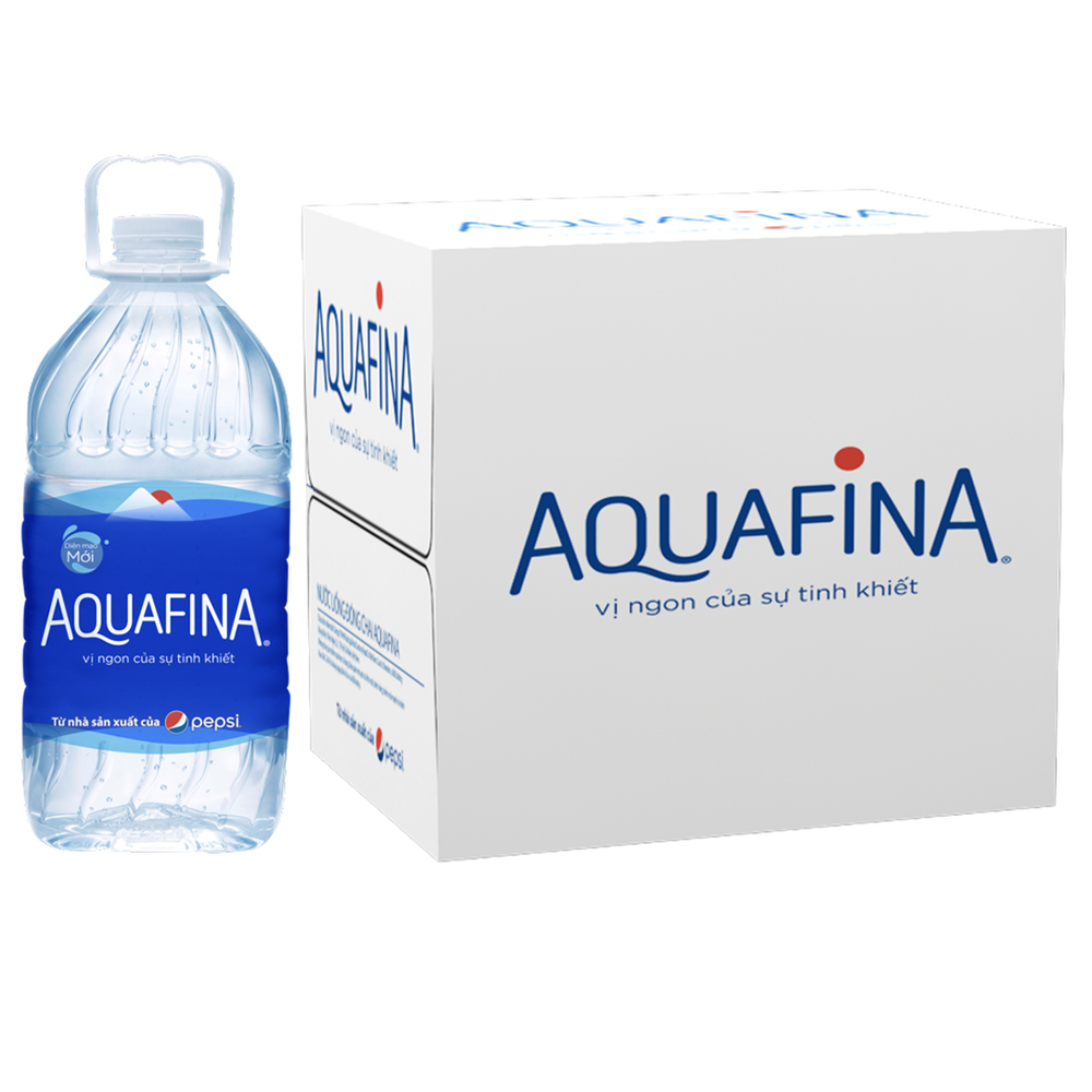 Thùng 4 Chai Nước Uống Aquafina