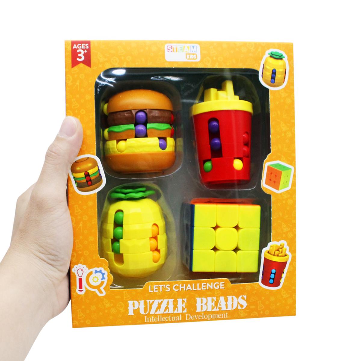 Đồ Chơi Trò Chơi Thử Thách Trí Tuệ Hạt Đậu - Steam Kids SK7790