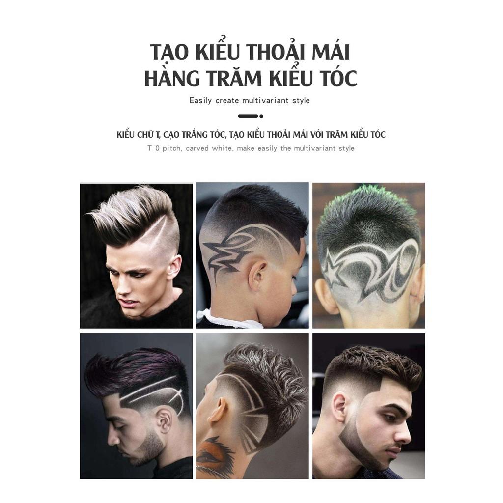 Tông Đơ Cắt Tóc Nguồn Pin Sạc Không Dây Cao Cấp Clipper