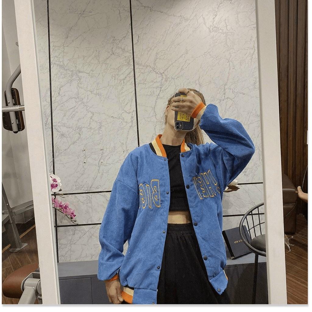 ÁO KHOÁC NỮ BOMBER UNISEX NHIỀU MÀU SẮC XINH XẮN KHÁNH AN FASHION