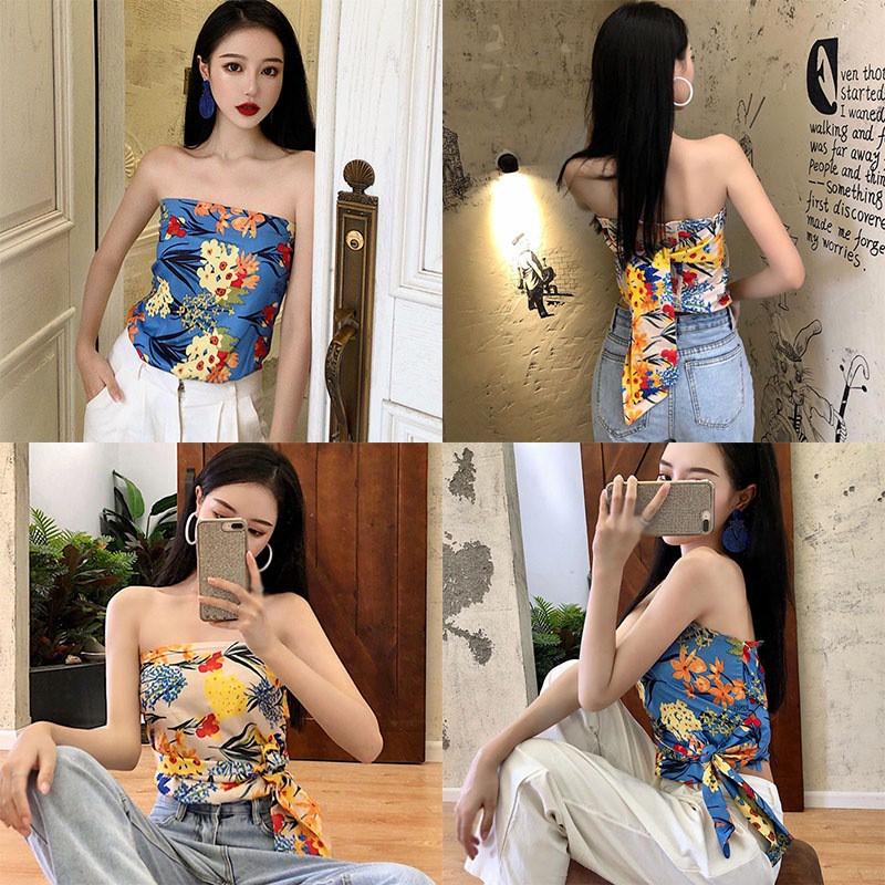 Áo Ống Hoạ Tiết In Thiết Kế Ôm Sát Tôn Dáng