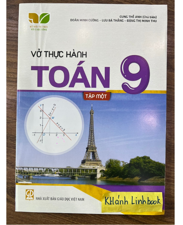 Sách - Vở thực hành Toán 9 - tập 1 (Kết nối tri thức với cuộc sống)
