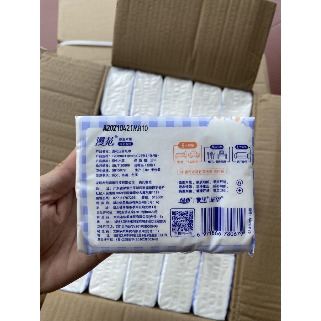 THÙNG 40 GÓI GIẤY ĂN RÚT HÌNH THỎ SIÊU DAI
