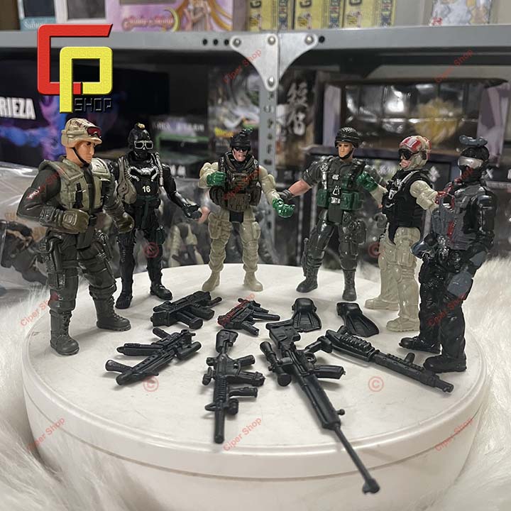Bộ mô hình Lính Counter Strike Swat - SS05-2