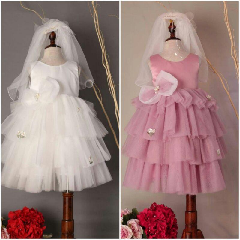 THANH LÝ TOÀN SHOP - Đầm công chúa 4 tầng Momkid