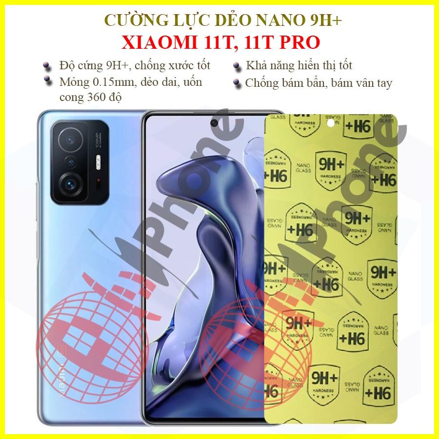 Dán cường lực dẻo nano dành cho Xiaomi 11T, 11T Pro