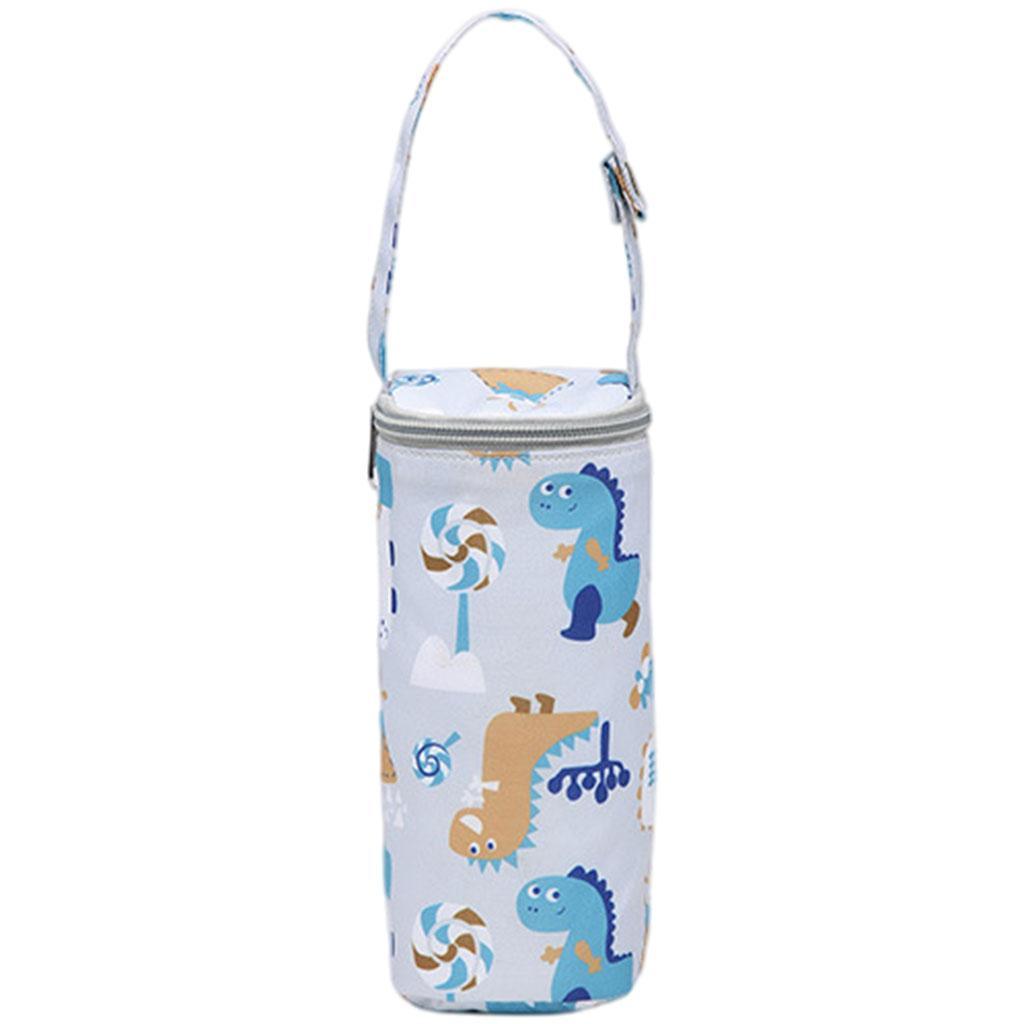 2 x Portable Insulated Baby Bottle Bag Reusable for Daycare Travel Carrier