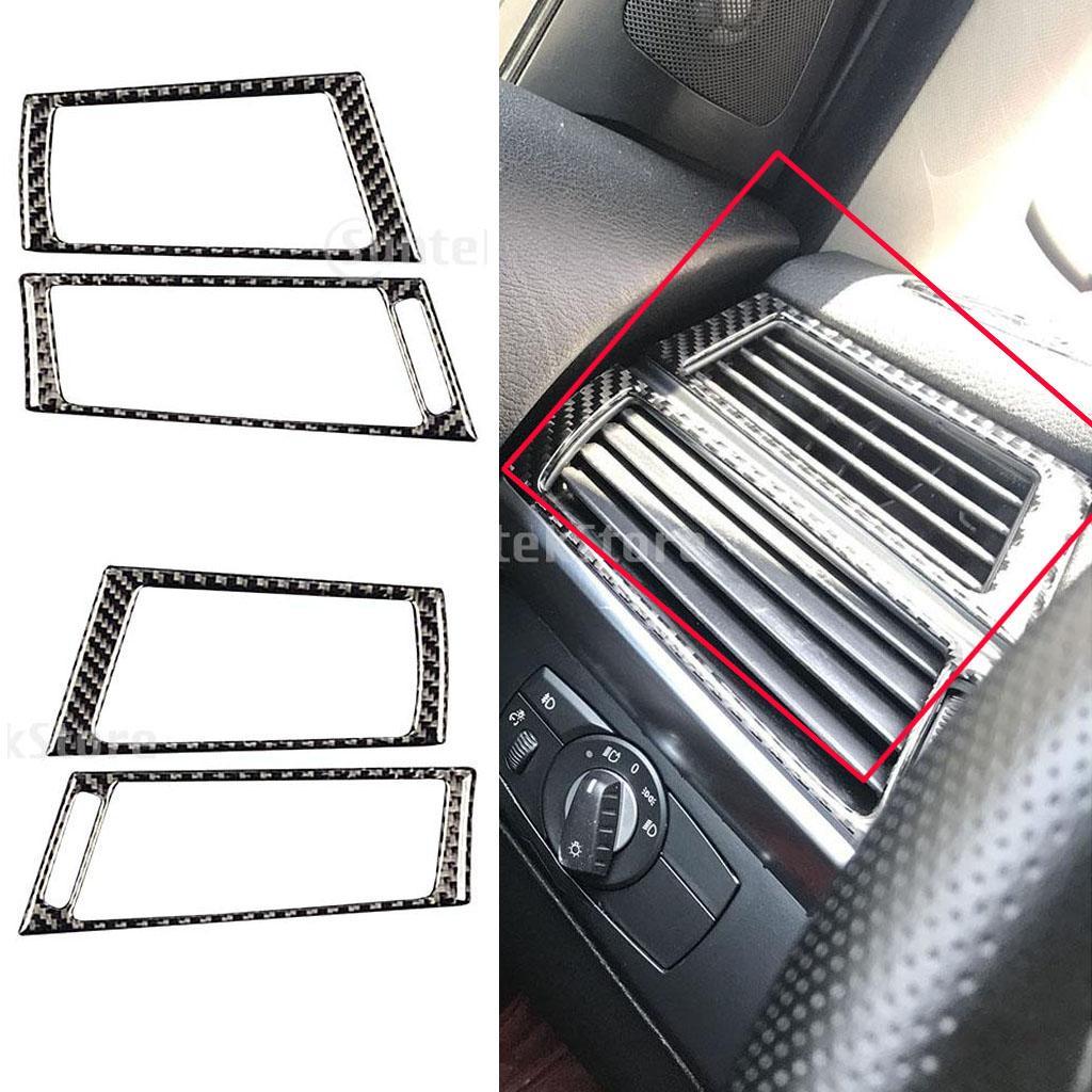 Carbon Fiber Vent Outlet Gear Box Sticker for 08-13