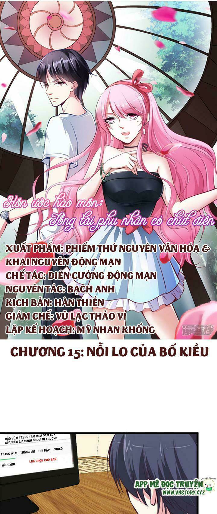 hôn ước hào môn : phu nhân tổng tài có chút điên chapter 15 1