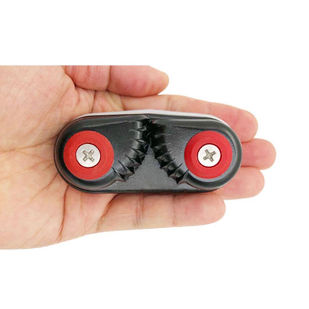 4pcs Aluminum Composite Sailboat Cam Cleat Entry 15mm Cam Cleat Line