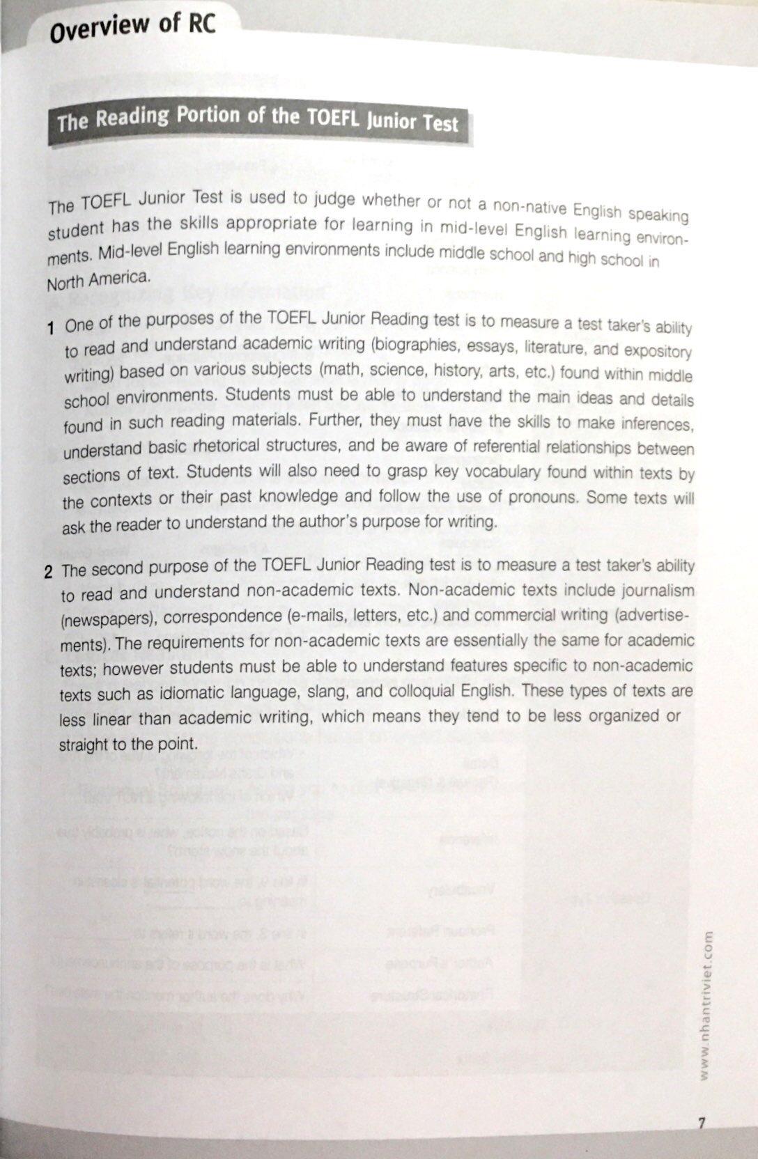 Master TOEFL Junior Basic A2 (Kèm CD)