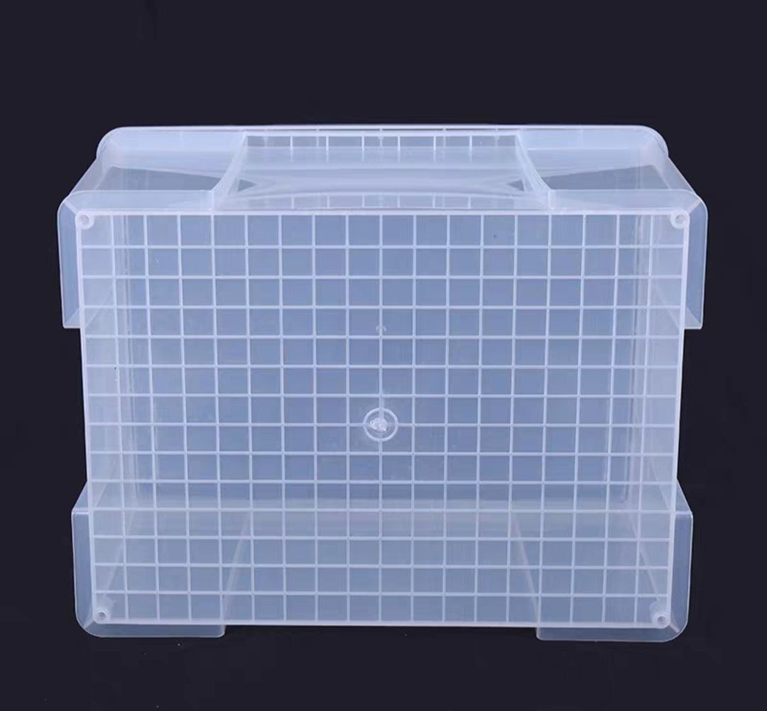 THÙNG NHỰA CHỮ NHẬT ĐA NĂNG CÓ NẮP ĐẬY QUAI GÀI TRONG SUỐT CÓ NHIỀU SIZE