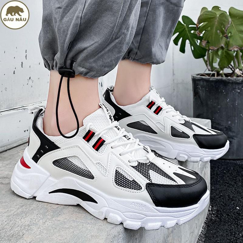 Giày sneaker GN554 đế độn thời trang Gấu Nâu chuyên giày nam