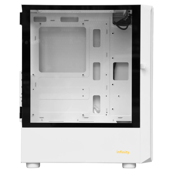 VỎ CASE MÁY TÍNH Infinity Hue – White – ATX Gaming Chassis_ HÀNG CHÍNH HÃNG