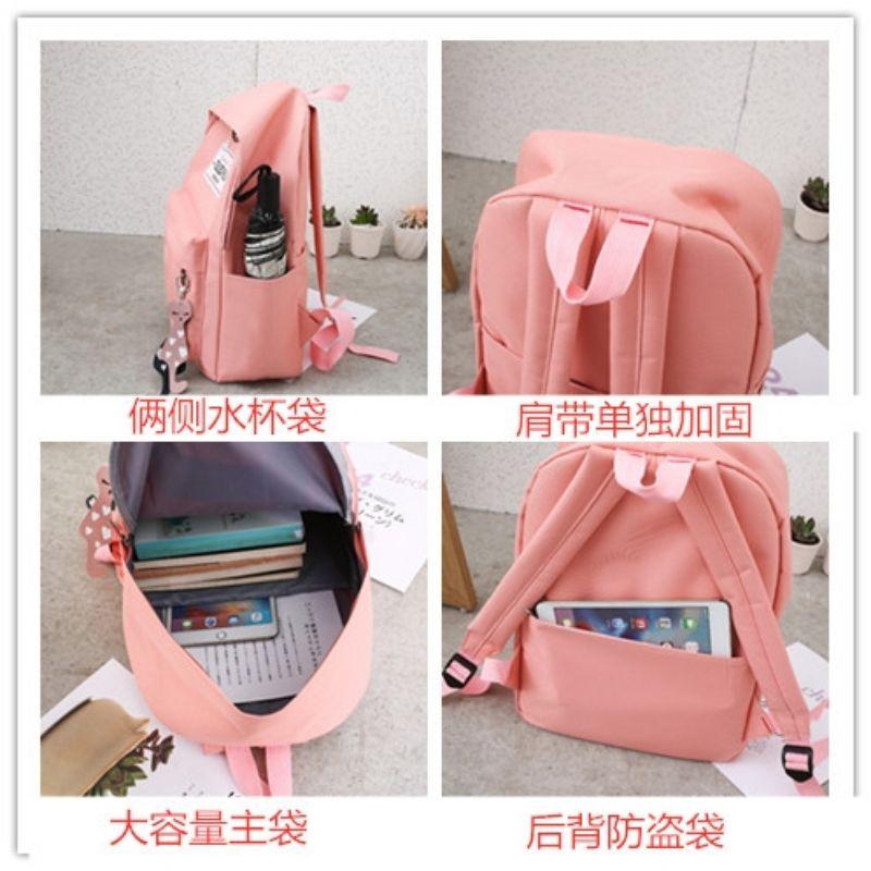 BALO NAM NỮ 4 MÓN KÈM MÓC KHÓA MÈO ĐÔI