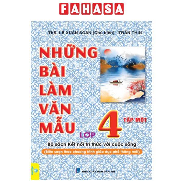 Sách - Những Bài Làm Văn Mẫu 4 - Tập 1 (Kết Nối)