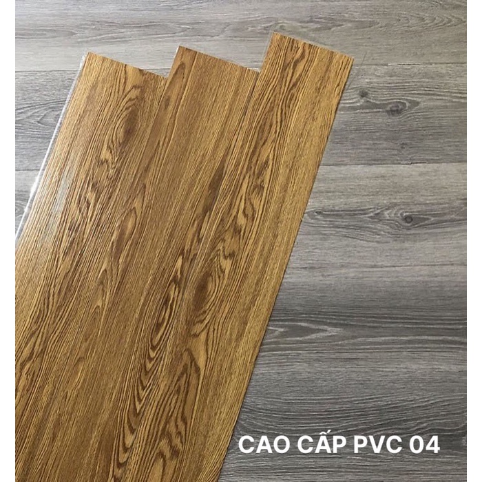 SÀN NHỰA GIẢ GỖ CAO CẤP -VÂN GỖ  ( Mã 04  )