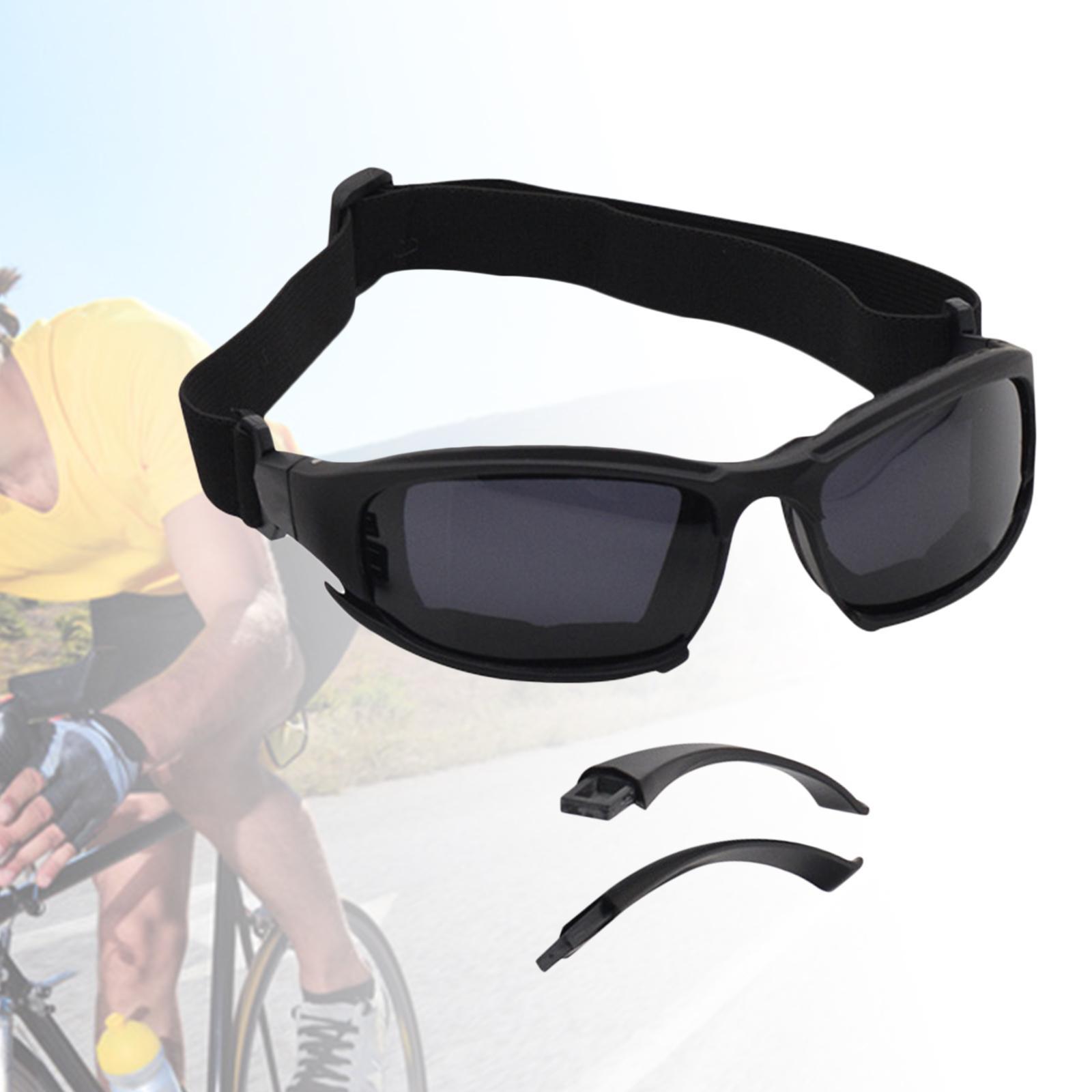 2Pcs Lightweight Sports Glasses Goggles Unisex Eyewear Running Cycling