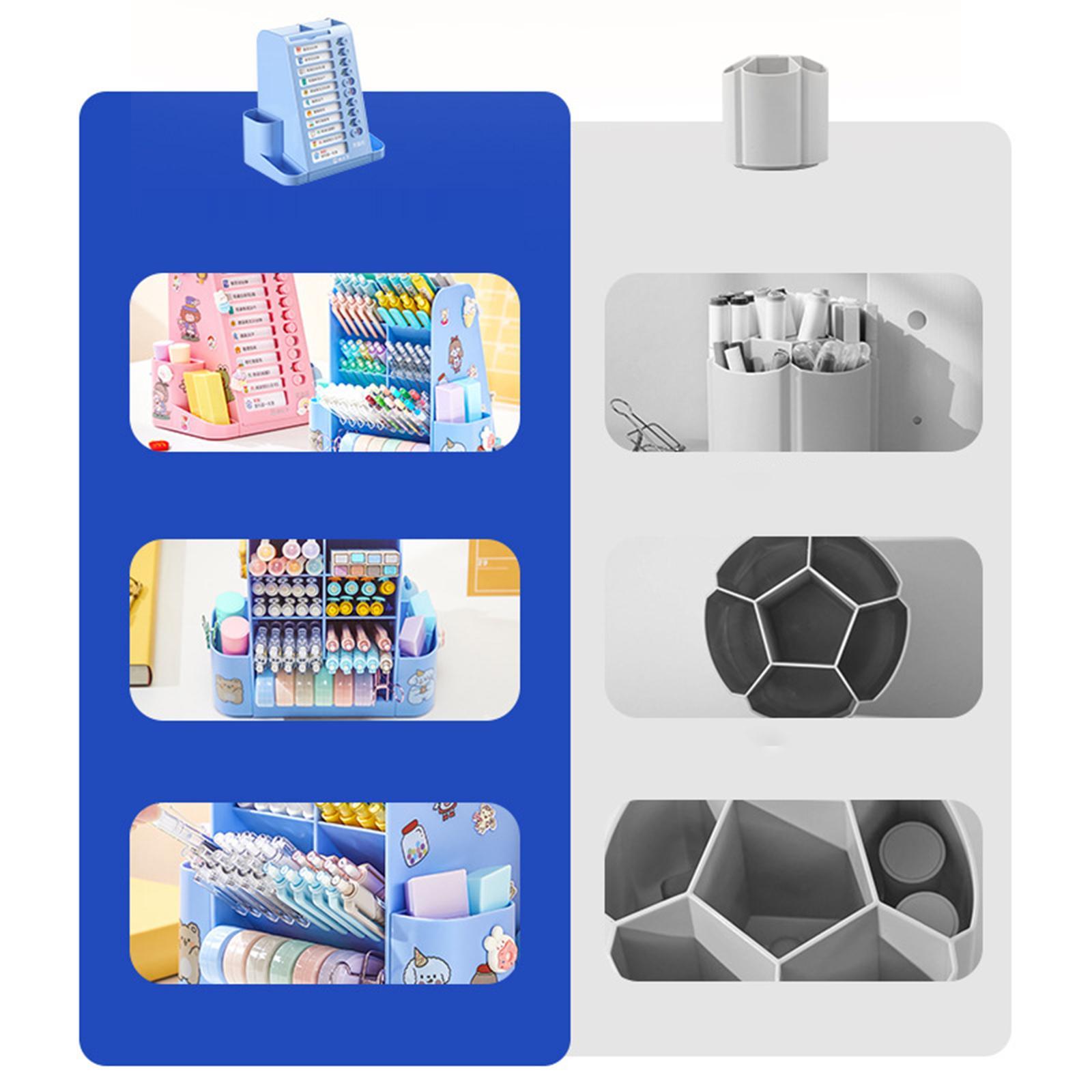 Pen Holder Table Plan Column Display Stand for Birthday Gift Study Room Home