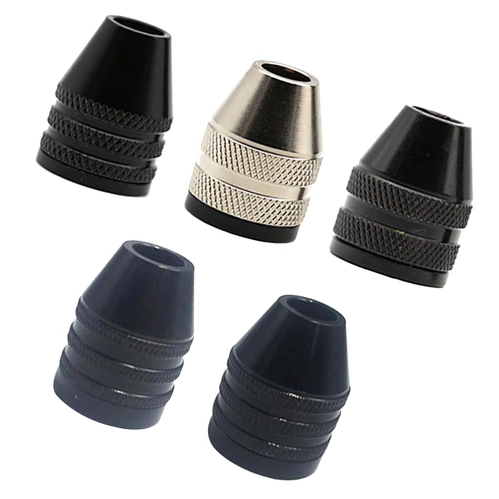 Keyless   Aluminum   Alloy   Black   Mini   3 - Jaw   Drill   Chuck