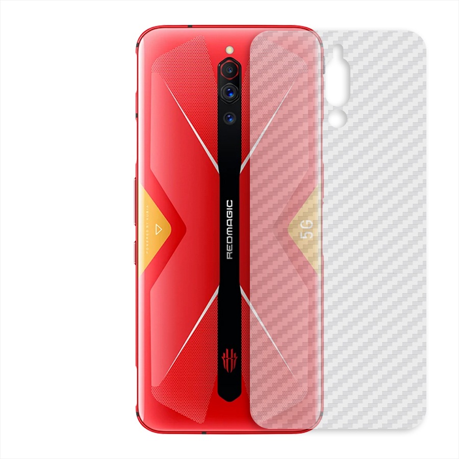 Miếng Dán Mặt Lưng Vân Carbon Dành Cho ZTE Nubia Red Magic 5G- Handtown- Hàng Chính Hãng