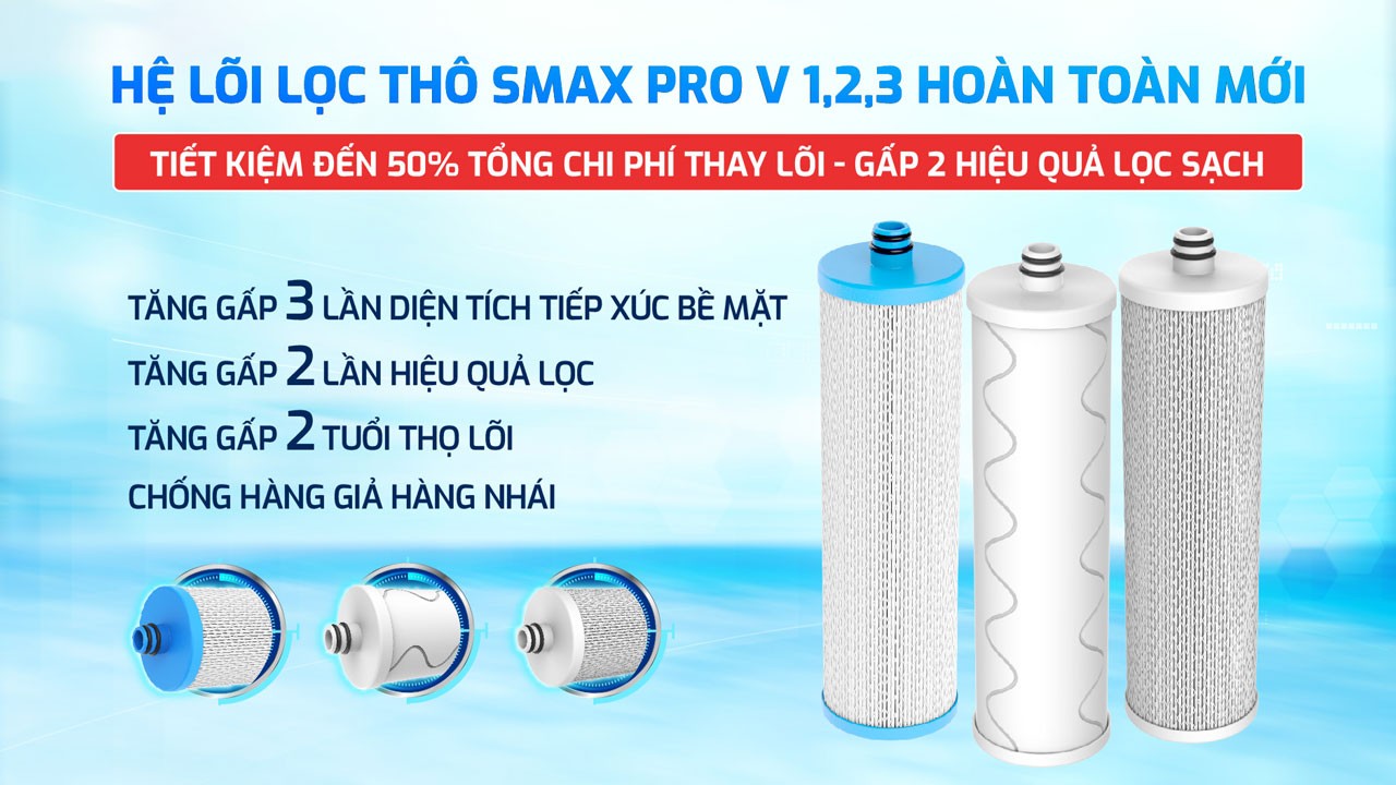 Máy lọc nước nóng nguội RO Mỹ 11 lõi Karofi KAH-D18 - Giao trước lắp sau miễn phí toàn quốc - Bảo hành 36 tháng - Hàng chính hãng