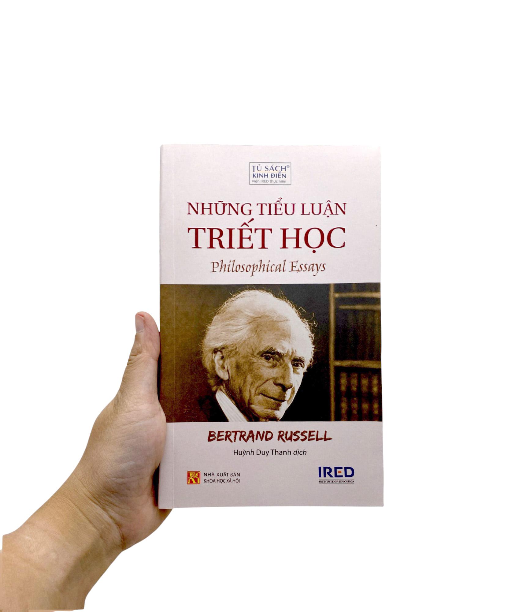 Sách - Những Tiểu Luận Triết Học - Philosophy Essays (Tái Bản 2025)