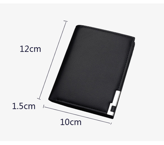 Ví da nam dọc D622 cầm tay thời trang nhỏ gọn