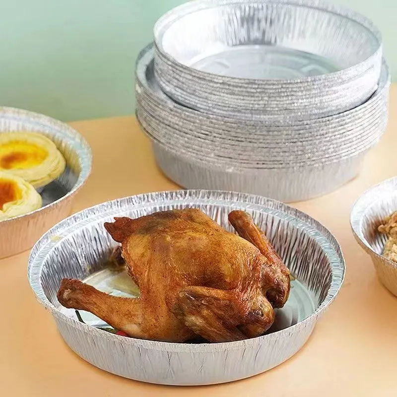 Khay giấy bạc lót nồi chiên không dầu