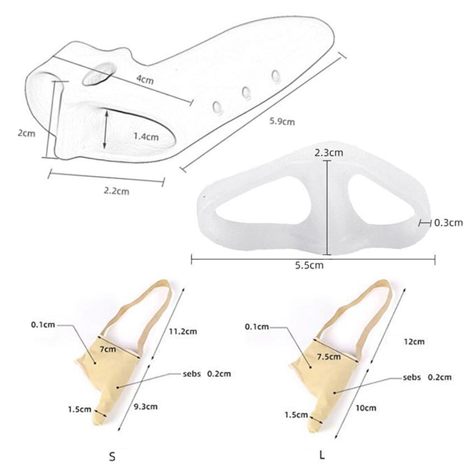 Bunion Corrector Kit Improves Toe Realignment Hallux Valgus Non Slip