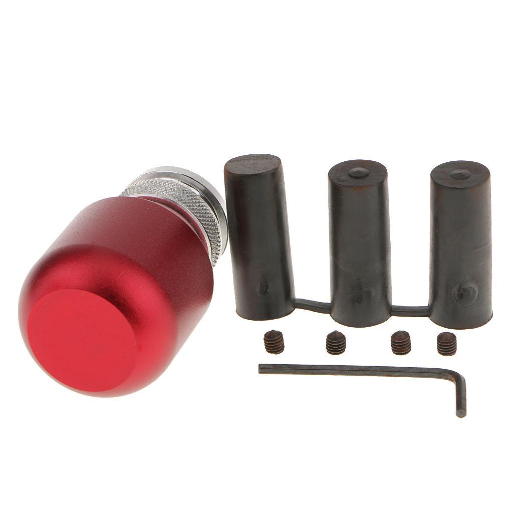 Universal Aluminum Alloy Car Gear Stick Shift Knob - Rose Red