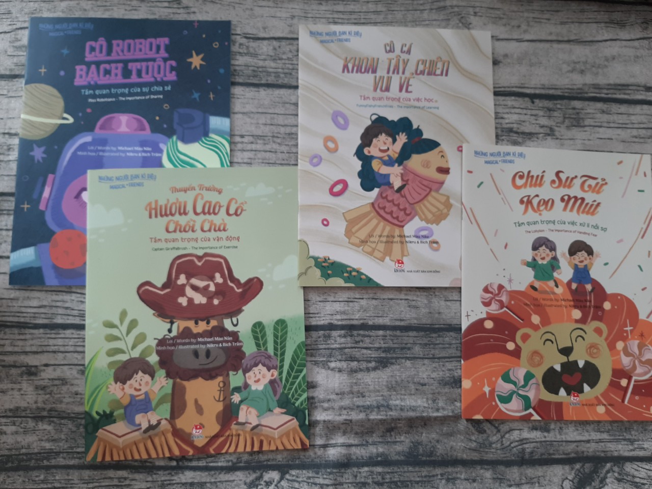 Combo 4 quyển Những người bạn diệu kỳ