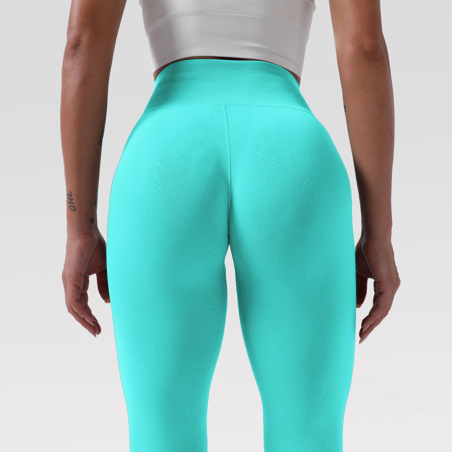 2020 Co Giãn Tập Gym Quần Không Đường May Quần Legging Làn Gió Nhẹ Quần Tập Yoga Cao Cấp Thể Thao Tập Gym Quần Legging Chạy Quần Nữ