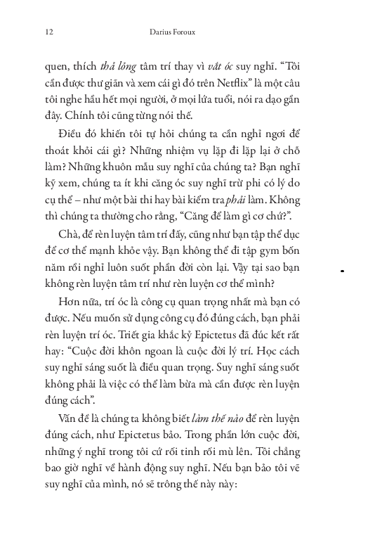 Cách tư duy mạch lạc