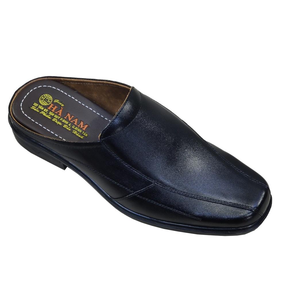 Dép Bít Mũi Nam Da Bò Thật TiTi ĐÔ Cao Cấp GGSB20139