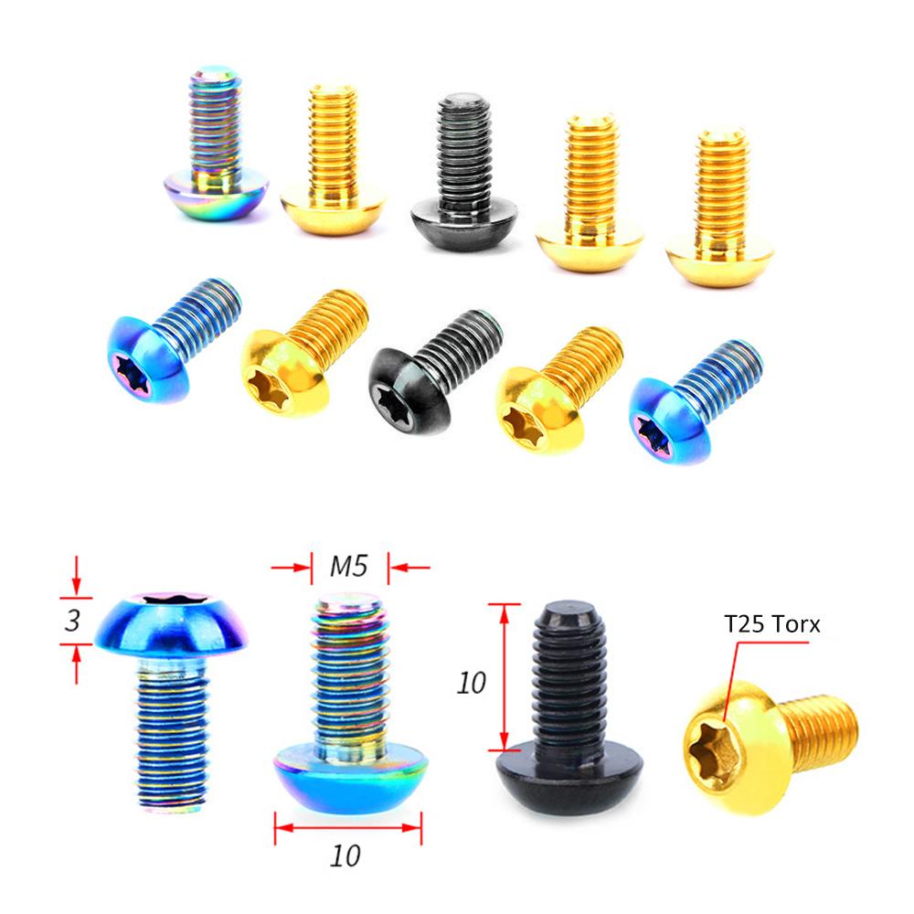 Set 12 Bu Lông Đĩa Xe Đạp Leo Núi T25 M5X10Mm