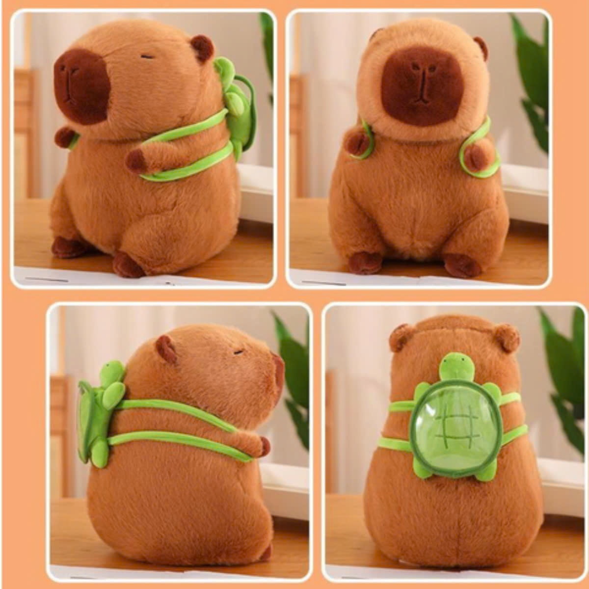 Đồ chơi thú bông hình Capybara 32cm VALUE TOYS B5-01 (mẫu ngẫu nhiên)