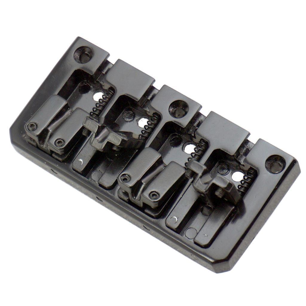 4 String Bass Bridge with Pickup for Electric Bass Guitar Parts