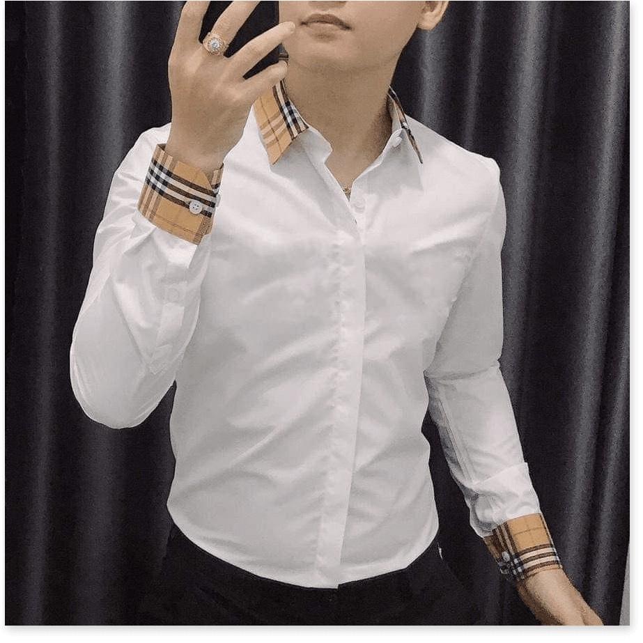 ÁO SƠ MI NAM VÃI LỤA KHÔNG NHĂN