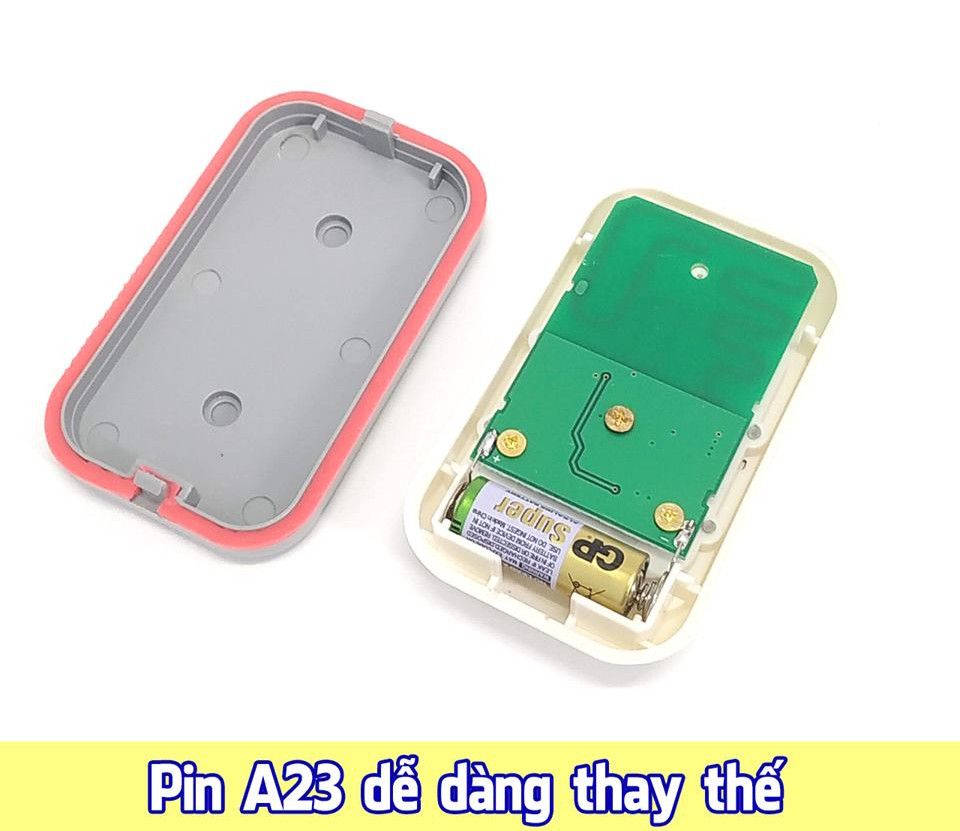 Bộ 5 nút 1 chuông cửa dùng pin không dây Zanka ZK-717 (Hàng chính Hãng )