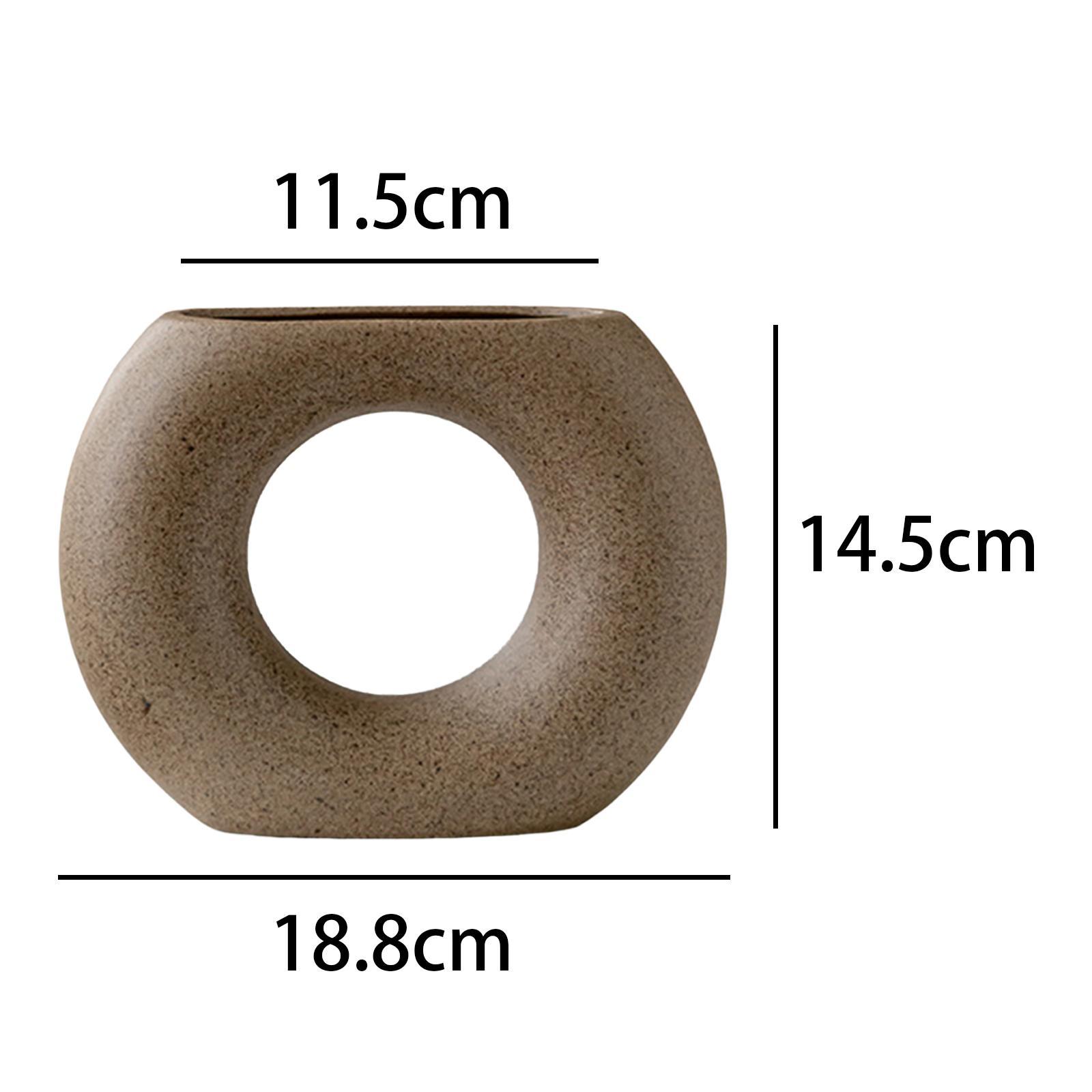 Ceramic Vase Modern Simple Ornaments for Room Wedding Housewarming Gift