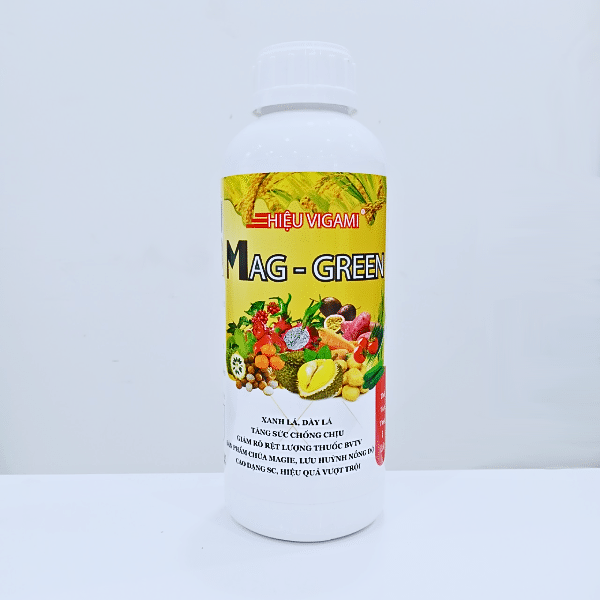 Phân bón Vigami MAG-GREEN xanh lá, dày lá, hiệu quả vượt trội 1000ML