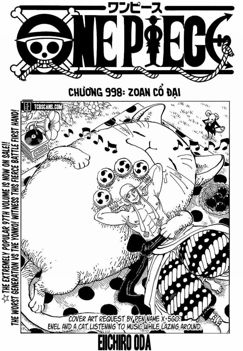 đảo hải tặc - one piece chapter 998 1