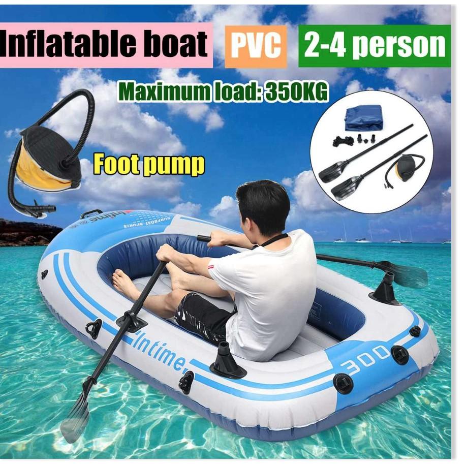 Gia Dụng SG - Thuyền Dã Ngoại 3 Người Plastic Boats 231x130cm