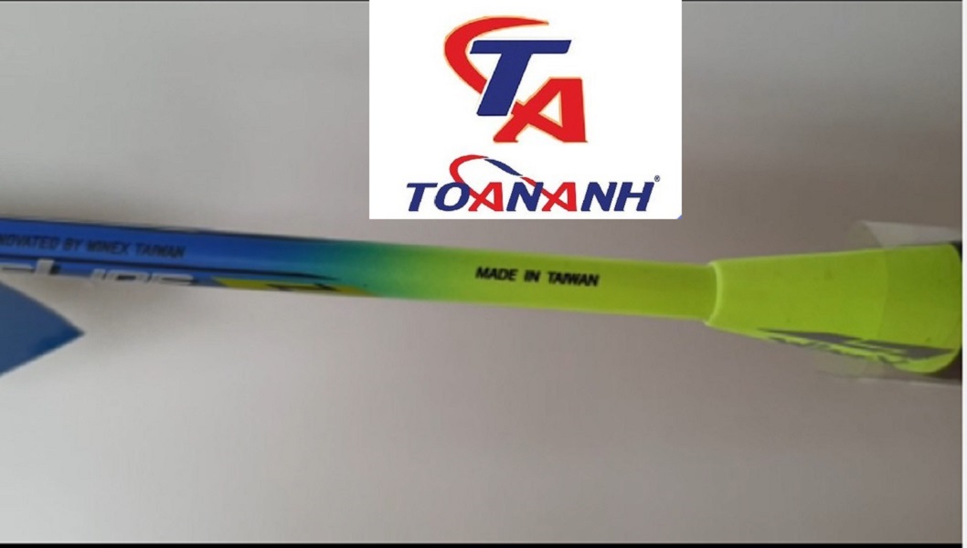 Vợt Cầu Lông Không Dây Winex WR-2 Driveline - Xanh Da Trời Phối Xanh Mạ