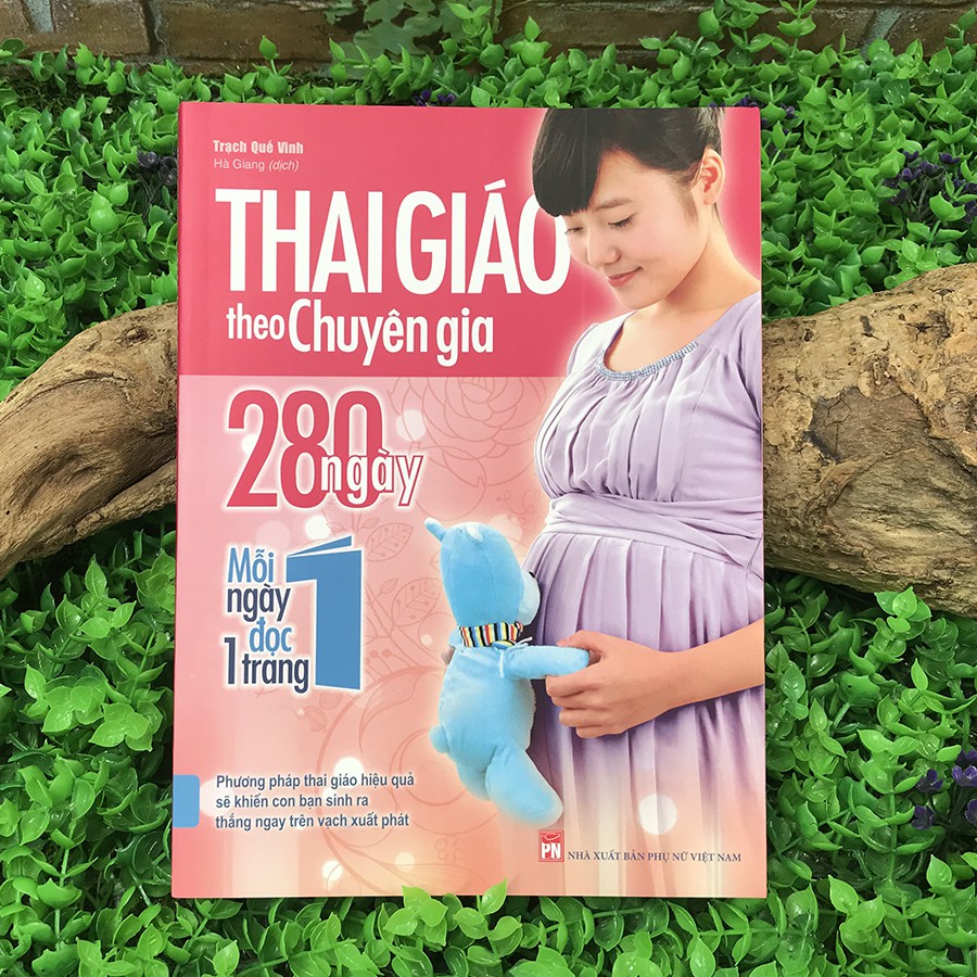 Hình ảnh Sách - Thai Giáo Theo Chuyên Gia - 280 Ngày, Mỗi Ngày Đọc 1 Trang - Tái Bản (Minh Long Books)