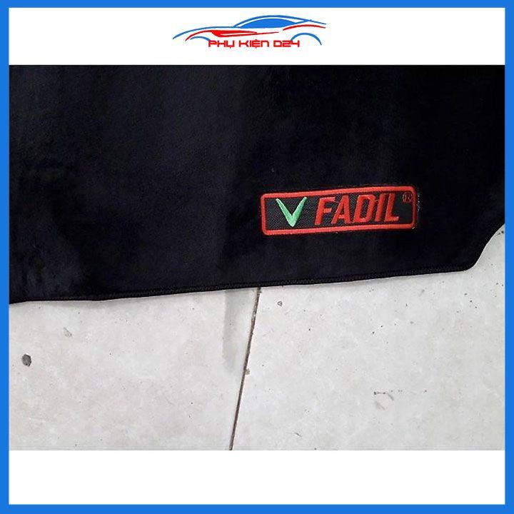 Thảm taplo nhung Vinfast Fadil 2019-2020-2021-2022 chống nắng nóng làm mát xe mở rộng tầm nhìn